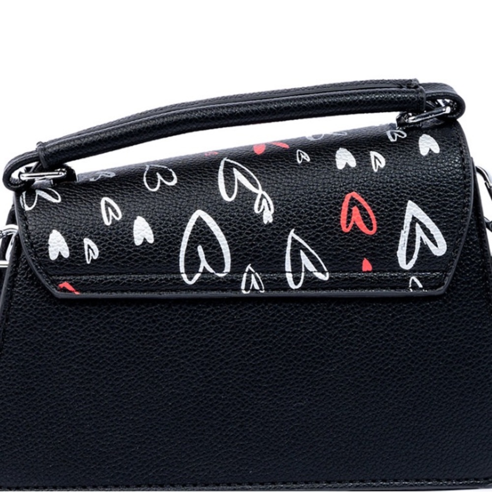 NWT Skinnydip London April Graffiti Hearts Crossbody Bag - Picture 6 of 10